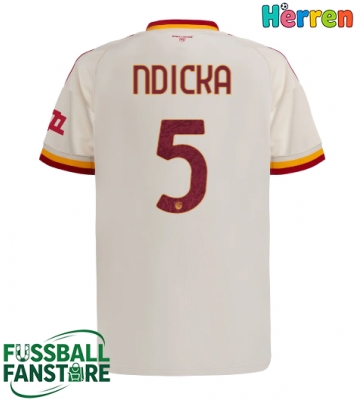 AS Roma Evan Ndicka #5 Replik Auswärtstrikot 2026-27 Kurzarm